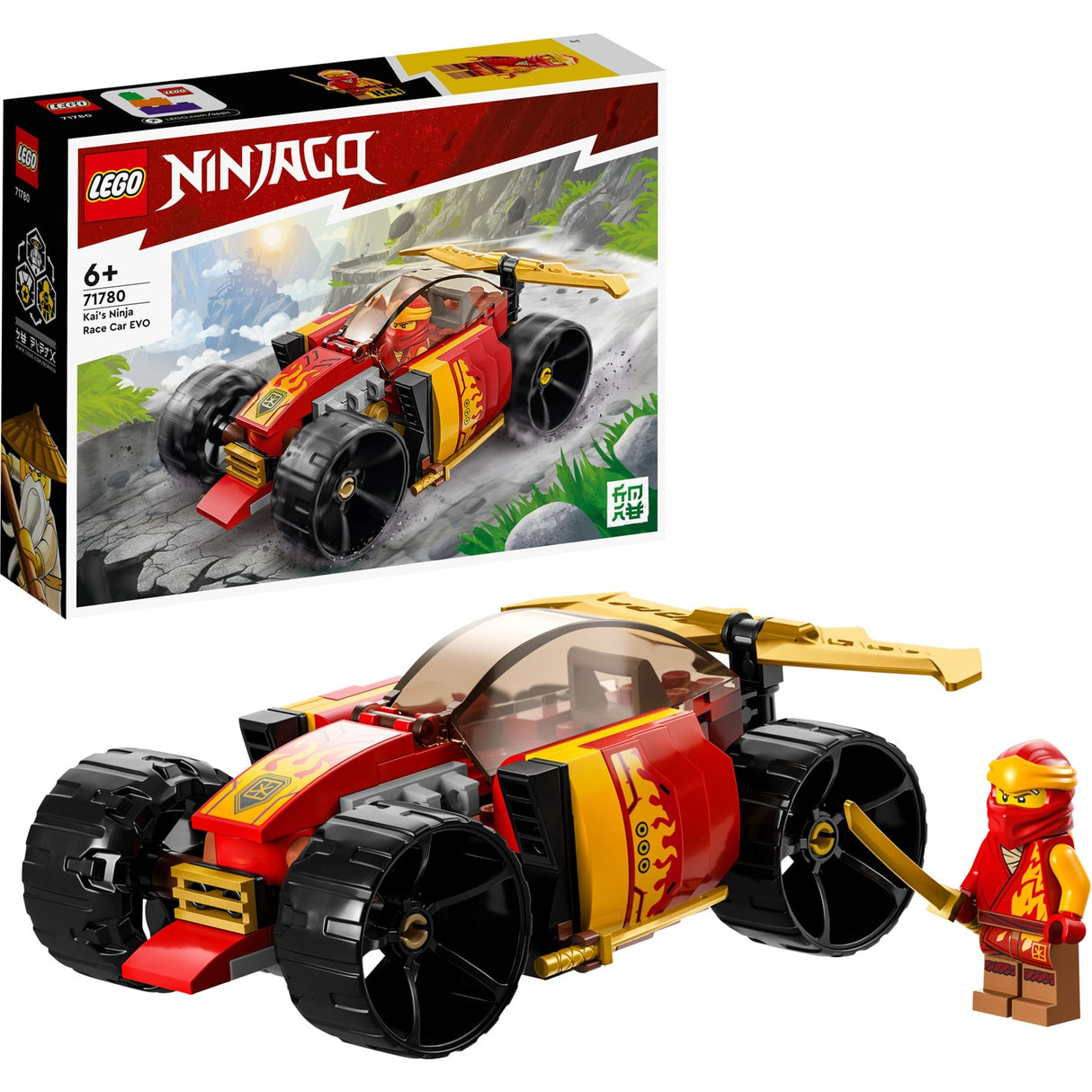 Lego Ninjago 71780 Kais Ninja Racing Car Evo