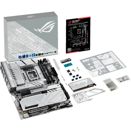 Asus Rrog Maximus Z890 Apex Socket 1851 bundkort (RAID, 5GB-LAN, Wi-Fi 7, BT, lyd, ATX)
