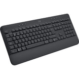 Logitech signatur k650 trådløst komforttastatur (grafit, us-internationalt layout (qwerty), 100 %)