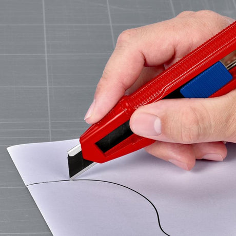 Knipex cutix universal knivboksskærer (rød blå, inkl. 2 knivblade)