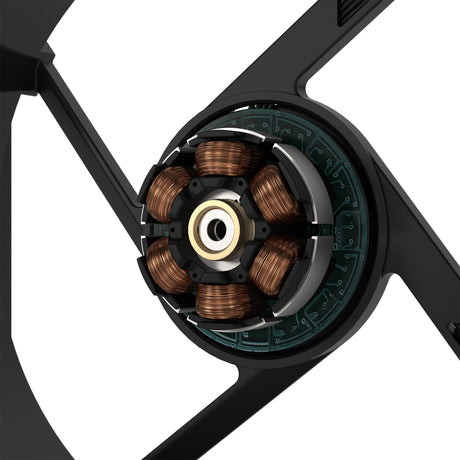 Asus proart pf120 blæser - triple pack case fans (sort, 3 styk, 120 x 120 x 28 mm, 3 styk)