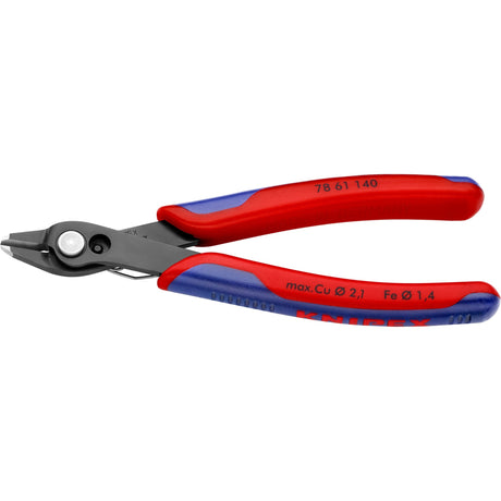 Knipex elektronik sideskæretang | længde 140 mm | facet nr. | specialværktøj brunet | 1 stk - 78 61 140 - 78 61 140