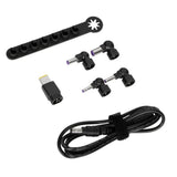 Targus 90W Legacy tilbehørssæt (DC-kabel til spids + 5 spidser + opbevaringsholder) Adapter (sort, til dockingstationer)
