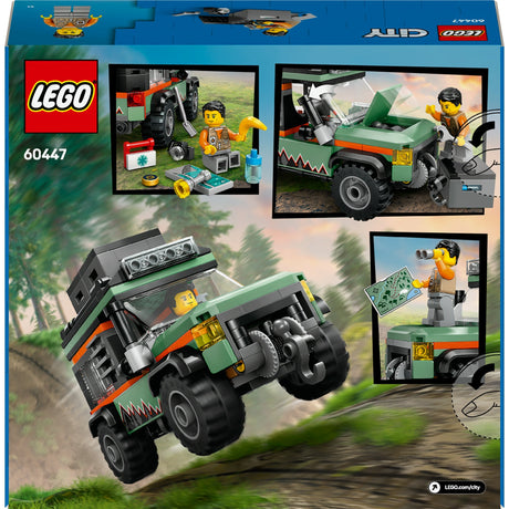 Lego city 60447 4x4 terrængående køretøj til bjergene