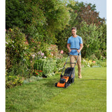 Black+decker plæneklipper 34cm klippebredde 1400w bemwp340-qs