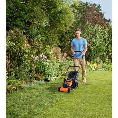 Black+decker grasmaaier 34cm maaibreedte 1400w bemwp340-qs
