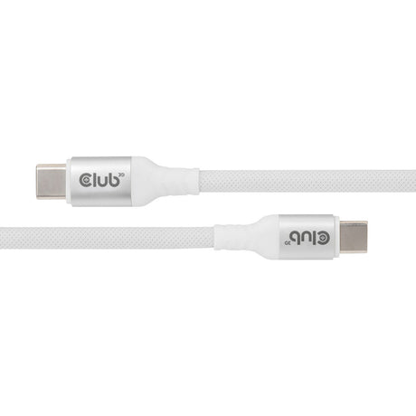Club 3D USB-C magnetisk spole 240W PD3.1 hvidt kabel, 2 meter kabel (hvid)