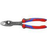 Knipex greb foran | længde 200 mm | polerede flerkomponentskeder | sort fosfateret | 1 stk - 82 02 200 - 82 02 200