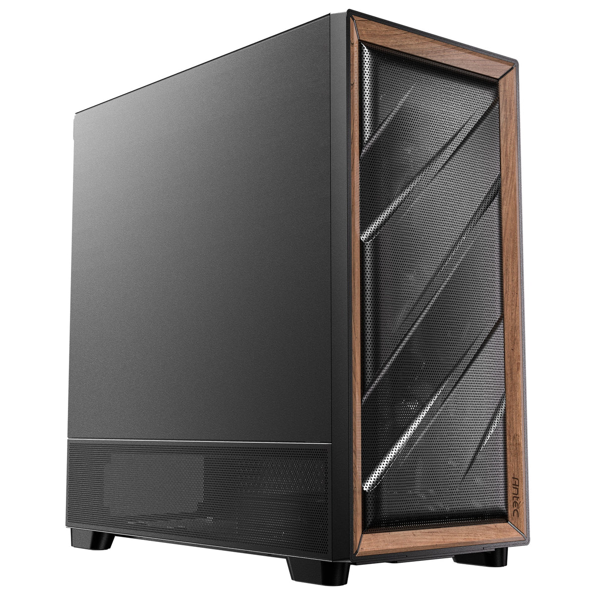Antec flux se midi tårnhus (sort | 2x USB-A | 1x USB-C)