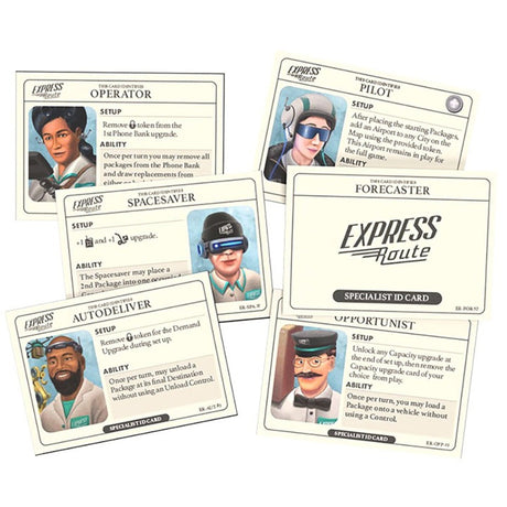 European Player Network Express Route brætspil (engelsk, 1 - 4 spillere, 60 minutter, fra 10 år)