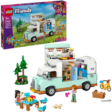 Lego friends camper eventyr med venner - 42663