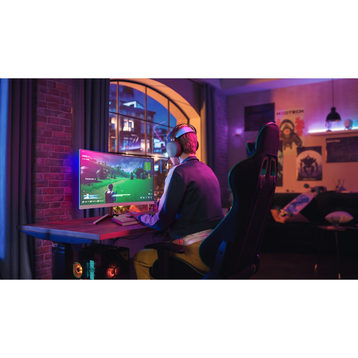Philips Evnia 27m2c5501 00 27 buet gamingskærm (HDMI, DisplayPort, 180 Hz)