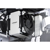 Noctua nf-a12x25 pwm chromax.black.swap case ventilator (sort, 120 x 120 x 25 mm)