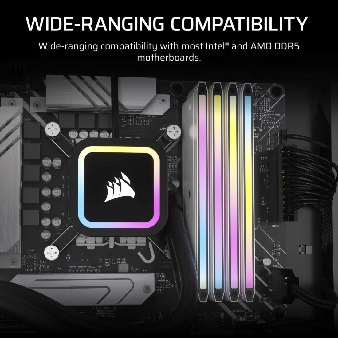 Corsair arbejdshukommelse (hvid, cmplekit2w)