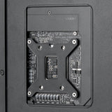 Silverstone milo 12 mini tårnhus (sort | 2x USB-A | 1x USB-C)