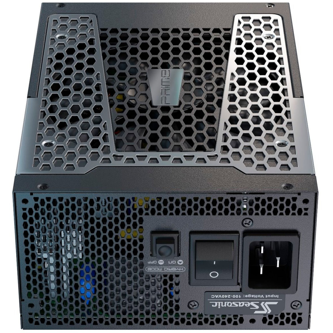 Seasonic Prime PX-1600 modulær 1600 watt strømforsyning (sort, 2x 12VHPWR, 8x PCIe)