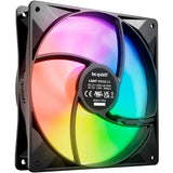 Vær stille! light wings lx pwm high-speed rgb case fans (sort, 3 stk, 140 x 140 x 25 mm)