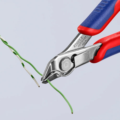 Knipex elektronisk super Knips 78 13 125 elektroniktang (rød blå)