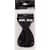 Silverstone 24-benet ATX forlængerkabel (sort, 30 centimeter, pp07-mbb)