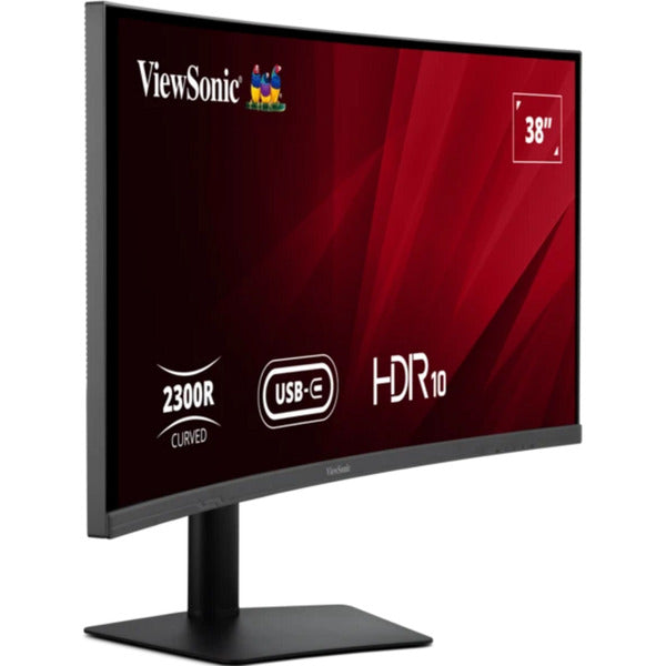 Viewsonic VA3820C UWQHD+ 21:9 buet skærm med USB-C hub 38 ultrawide (sort, 2x HDMI, 1x Displayport, USB-C, USB-B)