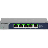 Netgear 5-Port Multi-Gigabit 2.5G Ethernet Unmanaged Switch, MS105 (grå)