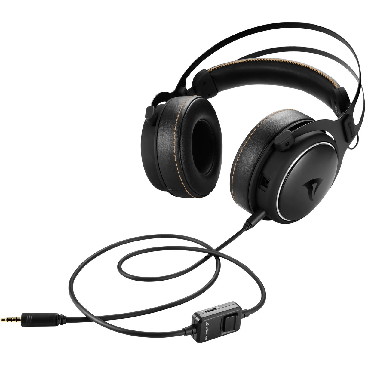 Sharkoon skiller sgh50 over-ear gaming headset (sort, pc, Playstation 4, Playstation 5, Xbox Series S|x)