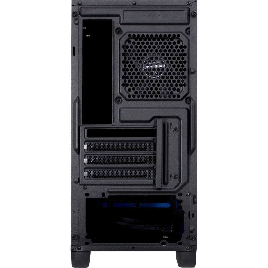 Inter-tech h-606 mini tårnhus (sort | 2x USB-A)