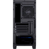 Inter-tech h-606 mini tårnhus (sort | 2x USB-A)