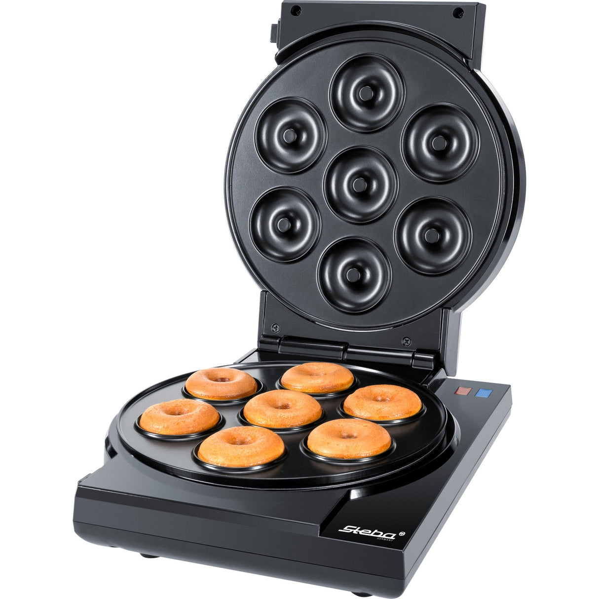Steba kagemaskine cm 3 doughnut maker (sort sølv)