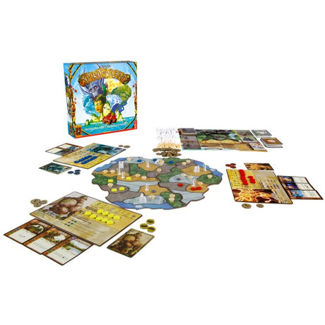 999spil 999 spil spirit island brætspil (hollandsk, 1 - 4 spillere, 90 minutter, fra 14 år)