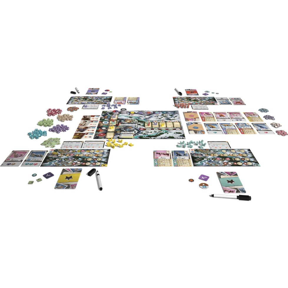 European player network the fox experiment brætspil (engelsk, 1 - 4 spillere, 60 minutter, fra 10 år)
