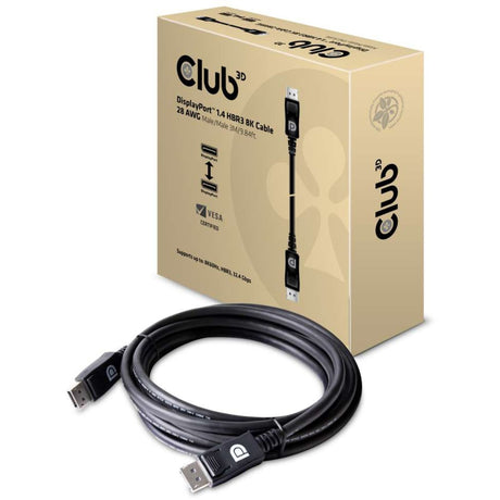 Club 3D DisplayPort 1.4 HBR3 8K-kabel (3 meter)