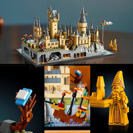 Lego harry potter hogwarts slot og grund stort sæt til voksne - 76419