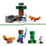 Lego Minecraft Steve's Taiga Adventure-videospilbyggesæt til børn - 21583