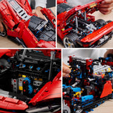 Lego technic ferrari daytona sp3 racerbil samlerobjekt til voksne - 42143