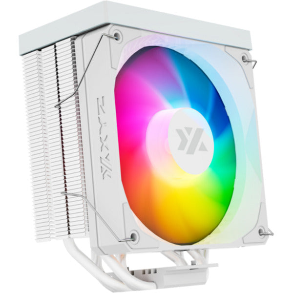 Xyz PC Gear Thermax 4 Pulsar A-RGB CPU-køler (hvid, Arbb, Pwm)