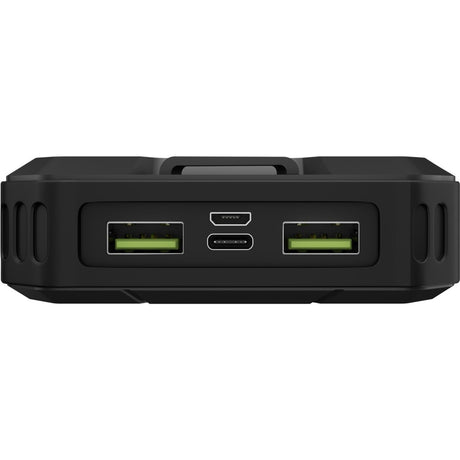 Goobay udendørs solenergibank 20.000 mah med strømforsyningsbank (sort)