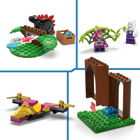 Lego spidey 11200 spidey og gobbys rovfuglekamp ved træhuset