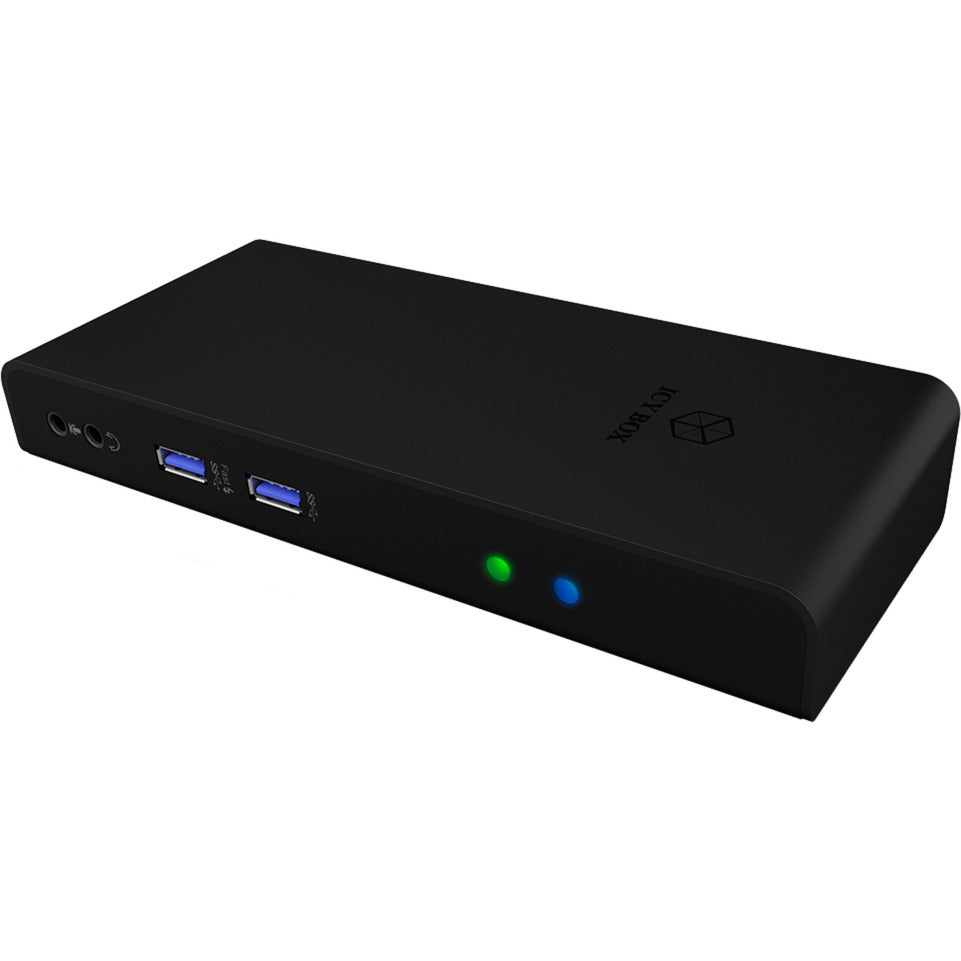 Icy box ib-dk2251ac dockingstation (sort)
