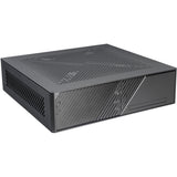 Silverstone milo 12 mini tårnhus (sort | 2x USB-A | 1x USB-C)