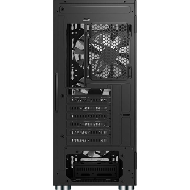 Montech x3 mesh midi tårnhus (sort | 3x USB-A | RGB | hærdet glas)