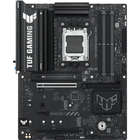 Asus tuf gaming b850-e wifi socket am5 moederbord (zwart, raid, 2.5gb-lan, wi-fi 6e, bt, sound, atx)