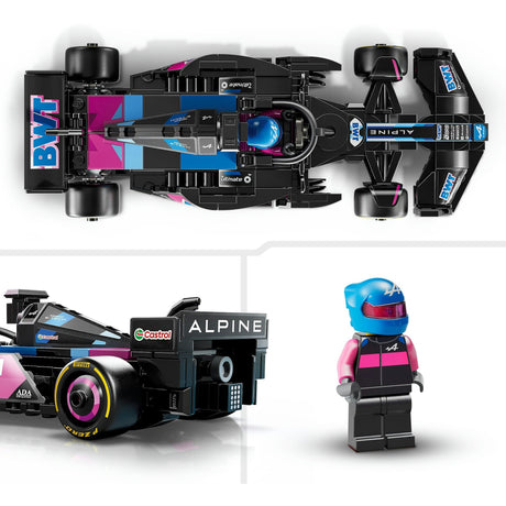 Lego speed champions bwt alpine f1 team a524 racerbil sæt - 77248