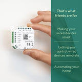 Frient io modul switch (hvid, zigbee 3.0)