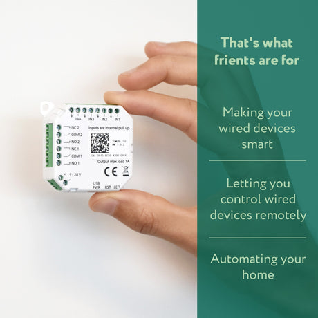 Frient io modul switch (hvid, zigbee 3.0)