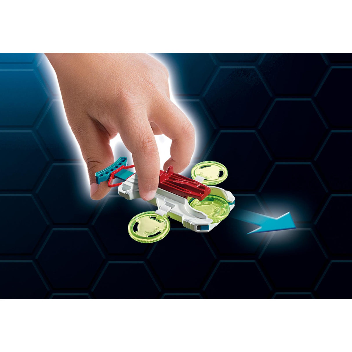 Playmobil super 4 - fulgurix med genkonstruktionslegetøj (9002)
