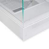 Silverstone lucid 04 mini tårnhus (hvid | 2x USB-A | 1x USB-C | RGB | hærdet glas)
