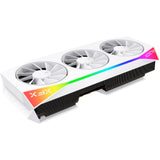 XFX Radeon RX 9070 XT OC Mercury RGB-grafikkort (hvidt, RDNA4, GDDR6, 3x Display Port, 1x HDMI 2.1)