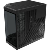 Hyte y70 midi tårnhus (sort | 2x USB-A | 1x USB-C | hærdet glas)