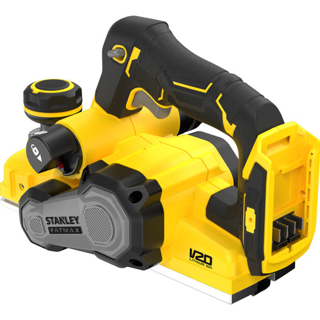 Stanley fatmax v20 18v børsteløs el-høvl (sort gul, batteri og oplader medfølger ikke)